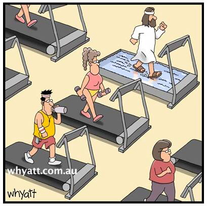 Jesus Treadmill